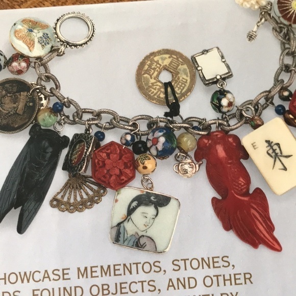 Book: Beading with Charms  Beautiful Jewelry Simple Techniques by K D Aimone - Picture 5 of 9